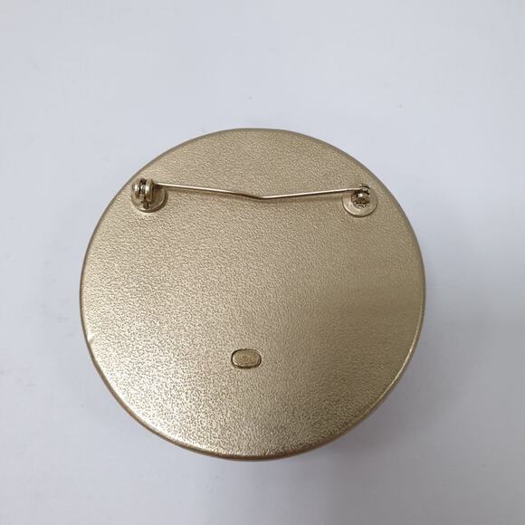 Chanel Ladies First Perfume Bottle Gold Black Clear Brooch - Picture 3 of 7